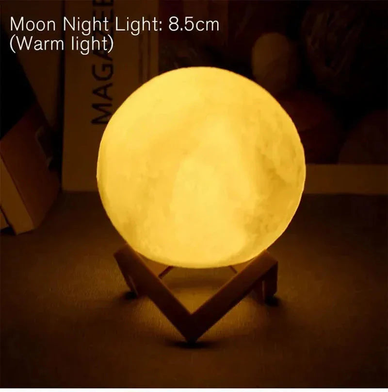 Starry Moon LED Lamp