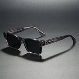 Quality Square Polarized Sunglasses Men Metal Core UV400 Unisex Sun Glasses Travel Hiking Beach Fishing Eyewear