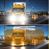 2-in-1 Day & Night Anti-Glare Car Sun Visor – Clip-On Windshield Glare Shield for Safer Driving