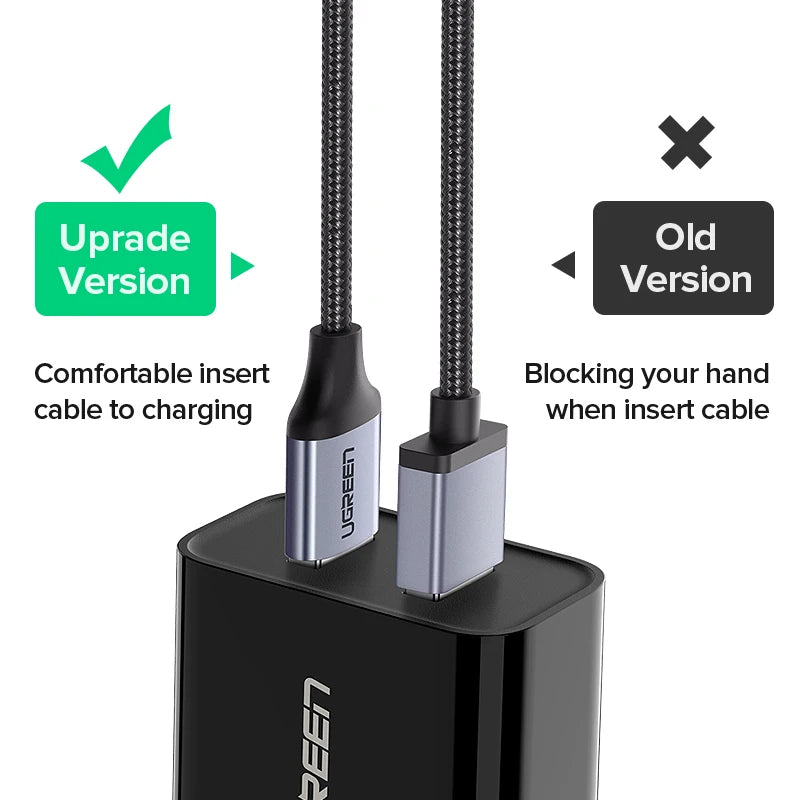 Ugreen Micro USB Cable 2A Nylon Fast Charging USB Cable for Samsung Xiaomi HTC USB Charger Data Cable Mobile Phone Cable