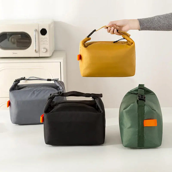 Insulated Lunch Bag Insulation Bento Pack Aluminum Foil Rice Bag Meal Pack Ice Pack Portable Dinner Picnic Food Storage Handbag