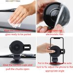 Universal Windshield Car Phone Holder - View 4