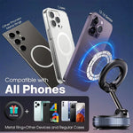 Magnetic Car Phone Holder Vacuum Suction - View 5