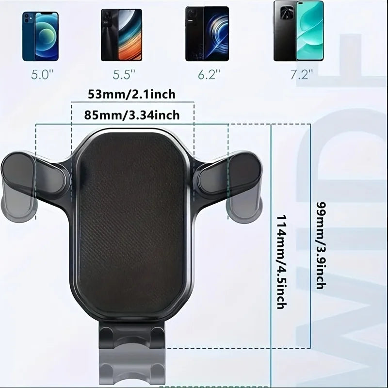 Air Vent Car Phone Holder Clip Mount - View 5