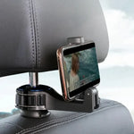 Car Headrest Phone Holder Rear Seat Hook