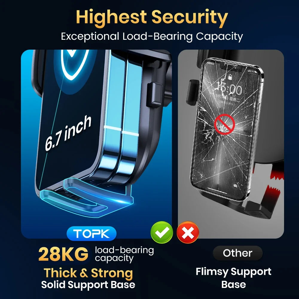 TOPK D42X Car Phone Holder - View 3