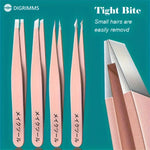 1/4pcs Set Professional Eyebrow Hair Removal Splinter Tweezers Set Perfect For Very Effortless and Relaxed to Remove