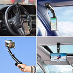 Sun Visor Car Phone Holder 360 Rotating - View 4