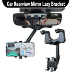 Adjustable Rearview Mirror Phone Holder Clip - View 7