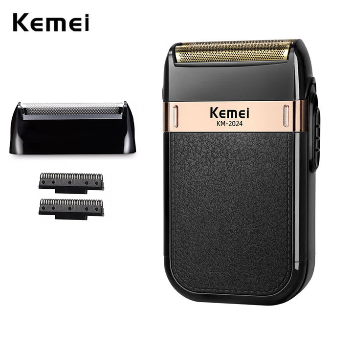 Kemei KM-2024 Extra Mesh Blade Net Shaving Shaver Parts Original 2024 Razor Replacement Blade Head