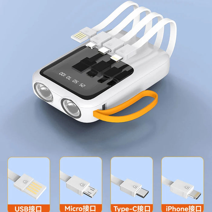 18650 Battery Charger Power Bank Shell Fast Charging External Battery Powerbank Mini Battery Energy Storage Case DIY Battery Box