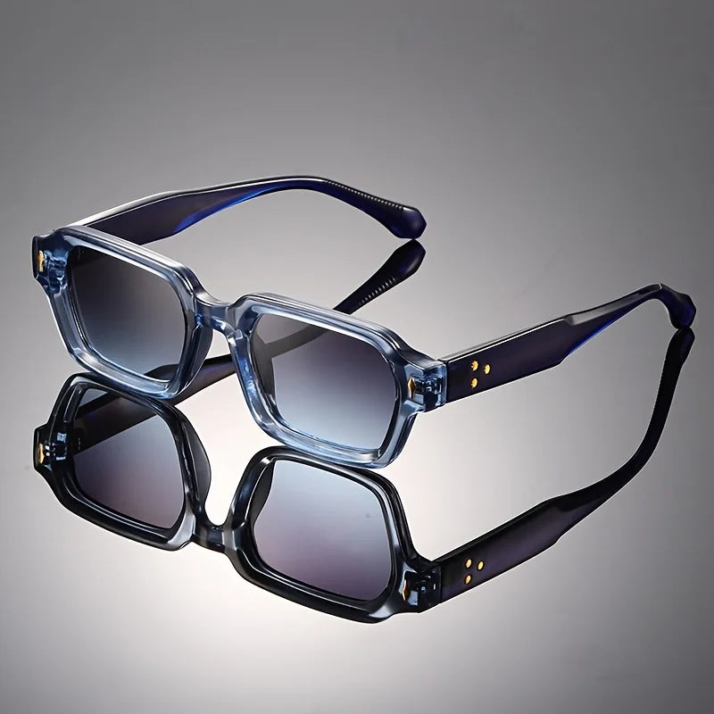Retro Square Decorative Glasses