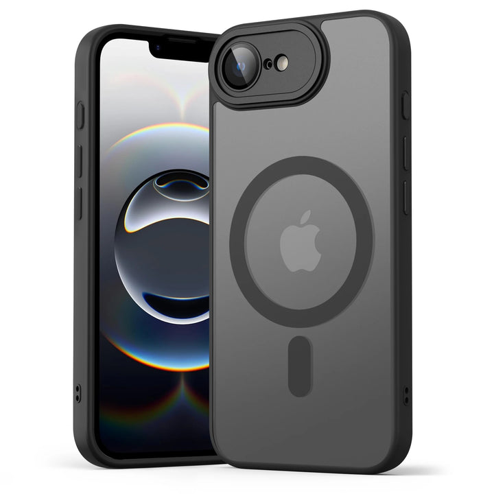 Luxury Matte Magnetic Translucent Case For iPhone 16e Shockproof Protective Cover For Magsafe iPhone 17e Wireless Charge Cover