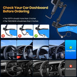 TOPK Multi-Angle Dashboard Phone Mount - View 4
