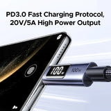 UGREEN 100W USB-C Fast Charging Cable with LED Display
