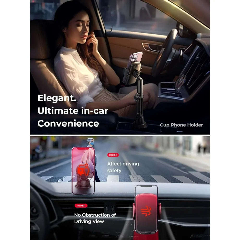 Cup Holder Phone Mount 360 Adjustable - View 5