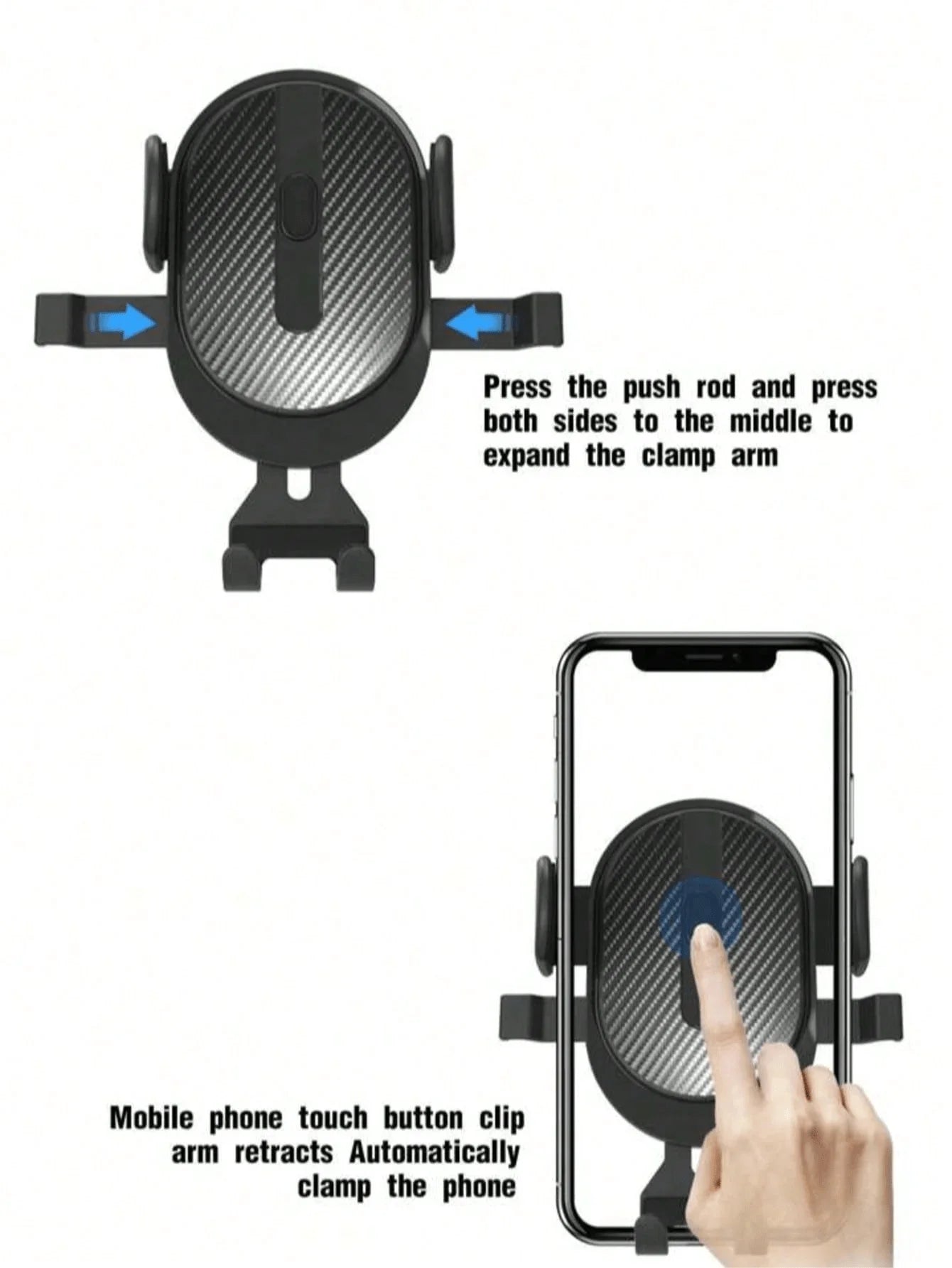 Suction Cup Car Phone Holder for Phones and Tablets - View 6