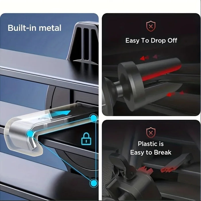 Air Vent Car Phone Holder Clip Mount - View 2