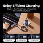 UGREEN PD100W USB C Cable Digital Power Display Fast Charging W/V/A for Laptop MacBook iPhone 18/17 Samsung S26 iPad Smart Cord