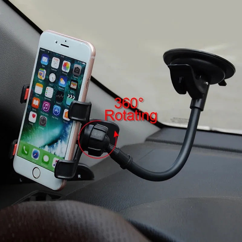 360 Flexible Car Phone Holder Windshield Desk - View 6