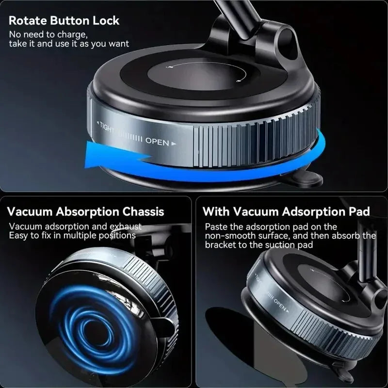 Foldable Magnetic Phone Holder Dashboard - View 5