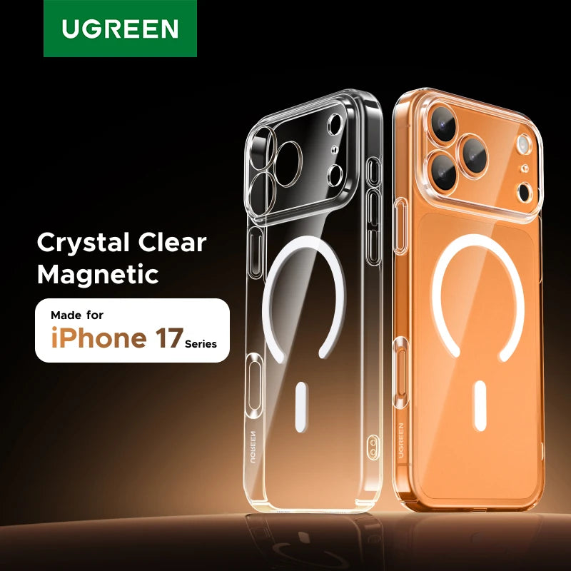 UGREEN Magnetic Case for iPhone 18 17 Pro Cases Shockproof Cover for iPhone 17 16 15 14 Pro 17pro max for Magsafe Macsafe Case