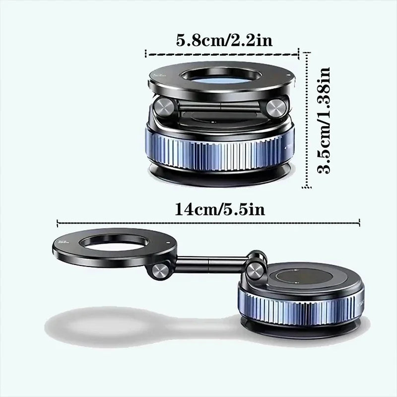 Magnetic Car Phone Holder Vacuum Suction - View 6