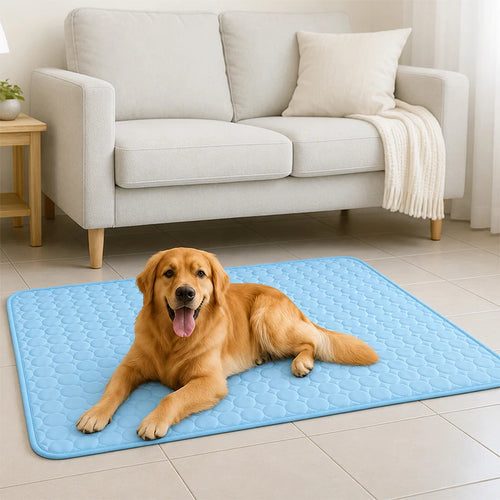 2025 UPGRADED ICE-COOl MODEL Summer Pet Cooling Mat Pad And Sleeping Pad Bed for  Small, Medium, and Large Cats & Dogs