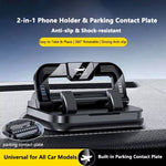 360 Car Phone Holder Number Plate Mount