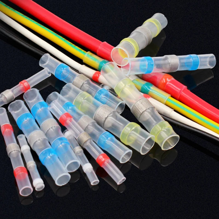 Welding Ring Heat Shrink Terminal, IP67 Waterproof, Electrical Equipment Connection Heat Shrink Tube, Wire Connector Terminal
