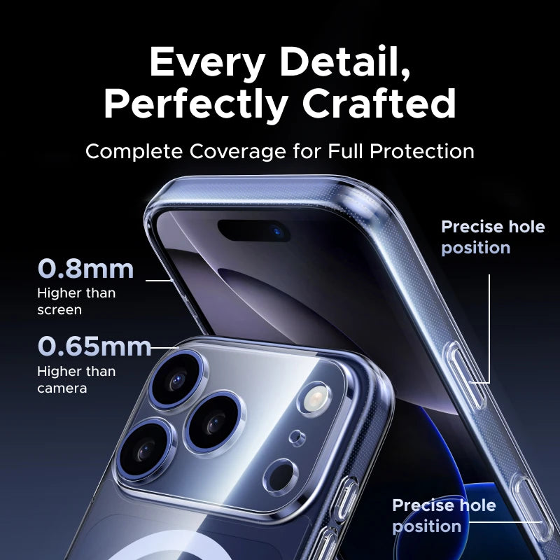UGREEN Magnetic Case for iPhone 18 17 Pro Cases Shockproof Cover for iPhone 17 16 15 14 Pro 17pro max for Magsafe Macsafe Case