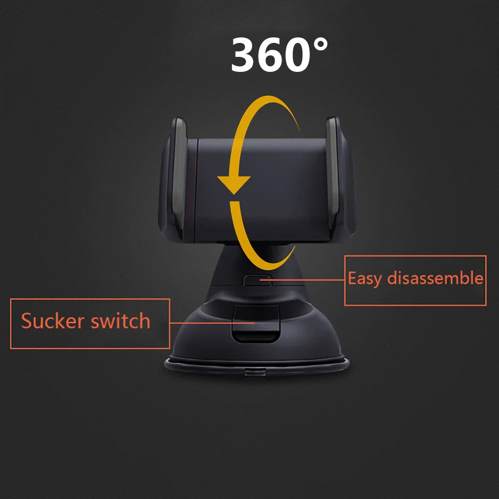 Silicone Sucker Car Phone Stand - View 3