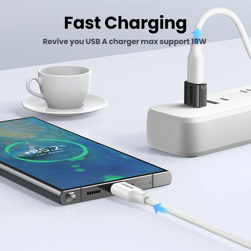 UGREEN USB 3.1 Type C OTG Adapter USB A Male to USB C Female Cable Converters For Macbook Samsung S10 Huawei USB To Type-c OTG
