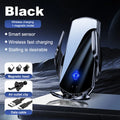New Upgrade Car Magneti Mobile Phone Holder 15W Wireless Charging Portable Cellphone Bracket Stand In Auto Interior Accessories