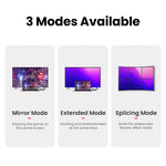 UGREEN DisplayPort Cable 8K DP 1.4 Adapter for TV Xiaomi 2K165Hz 32.4Gbps for PUBG Gaming Play for PC Computer Monitor Projector