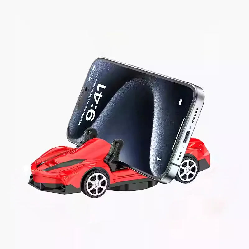 2-in-1 Racing Car Phone Holder Desk Stand - View 6