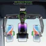 Sun Visor Car Phone Holder 360 Rotating - View 5