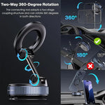 Magnetic Car Phone Holder Vacuum Suction - View 2