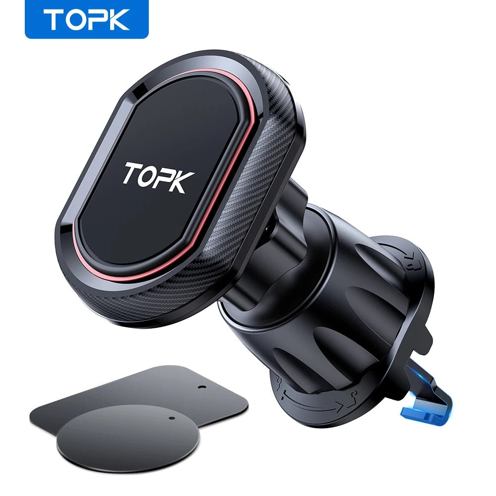 TOPK N52 Magnetic Car Phone Holder - View 5