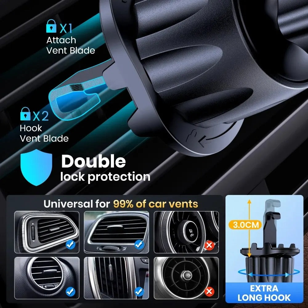 TOPK N52 Magnetic Car Phone Holder - View 6
