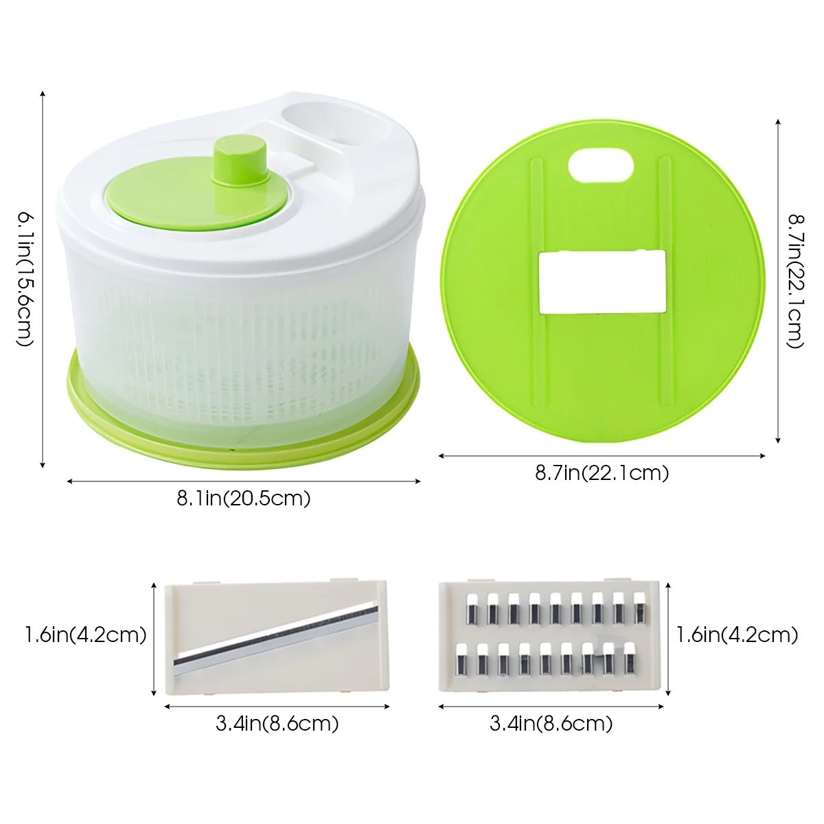 Home Vegetable Dehydrator Two-in-One Dehydrator and Cutter with Drain Basket Fruit Dehydration Basket Kitchen Gadget Home Use
